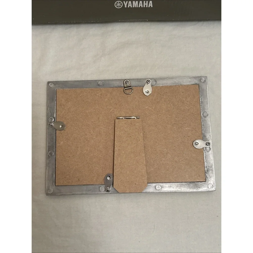 Yamaha Diecast Aluminum Picture Frame YZF-R6 Motorcycle Photos Brochure Box